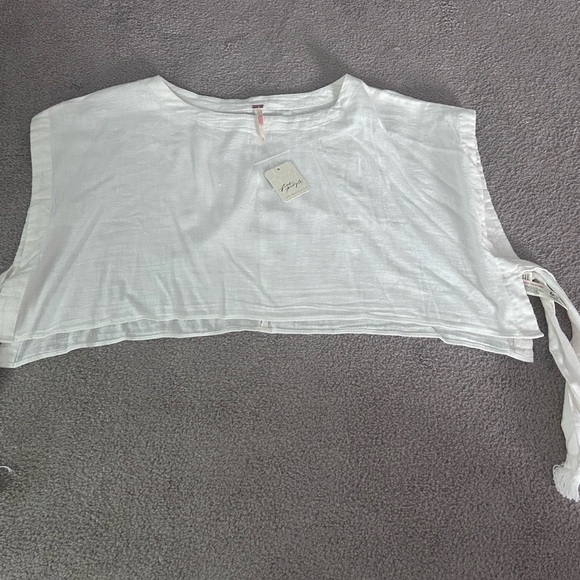 Free People Cream Maxi Skirt - Picture 2 of 4